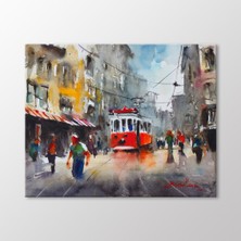 Arty Tablo Suluboya Tramvay Tablo