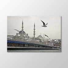 Arty Tablo Galata Köprüsü Tablo