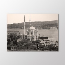 Arty Tablo Ortaköy Camii Boat Landing, 1875 Tablo