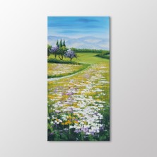 Arty Tablo Baharda Çiçekler Tablo