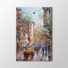 Arty Tablo Suluboya Cadde Tablo