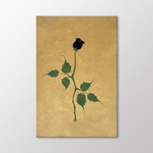 Arty Tablo Siyah Gül Tablo