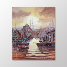 Arty Tablo Galata Köprüsü Tablo