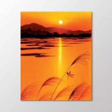 Arty Tablo Gün Batımı Tablo
