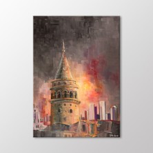 Arty Tablo Galata Kulesi Tablo