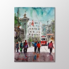 Arty Tablo Suluboya Tramvay Tablo