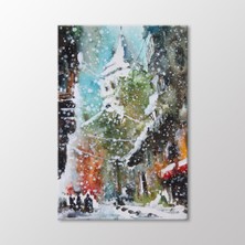 Arty Tablo Suluboya Galata Kulesi Tablo