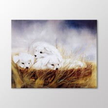 Arty Tablo Yavru Köpekler Tablo