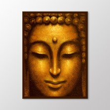 Arty Tablo Altın Buddha Tablo
