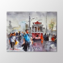 Arty Tablo Suluboya Tramvay Tablo