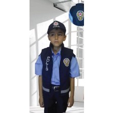 Uğur Böceği Çocuk Çocuk Polis Yeleği Polis Yelek Polis Kıyafeti Kostüm