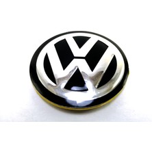 Quwa VOLKSWAGEN Jant Göbek Arması (Yapıştırma) (4Adet) (56mm)