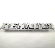 Quwa RENAULT UYUMLU R19 Clio Kangoo Megane 1 Bagaj Yazısı 175mm-30mm