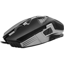 MF Product Strike 0580 Rgb Kablolu Gaming Mouse Siyah