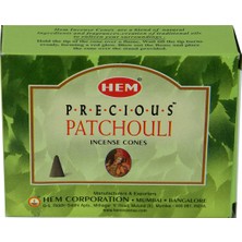 Hem Tütsü Paçuli Kokulu 10 Konik Tütsü - Patchouli