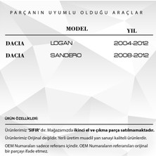 Alpha Auto Part Dacia Sandero, Logan İçin Pedal Lastiği