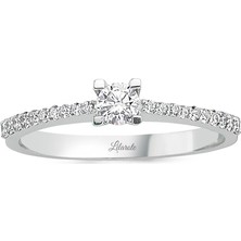 Lilarote 0.35 ct Pırlanta Tektaş Yüzük