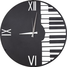 Dfa Dekoratif  Metal Duvar Saati 48 x 48 cm