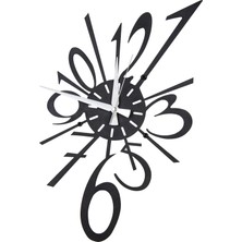 Dfa Dekoratif    Metal Duvar Saati 48 x 48 cm