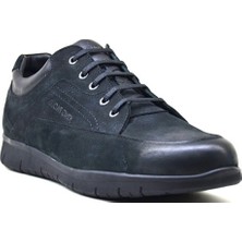 King Paolo B8153 Battal  Comfort-Siyah Nubuk