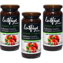 Lutfiye Organik Kuşburnu Marmelatı 280 gr / 3'lü Paket