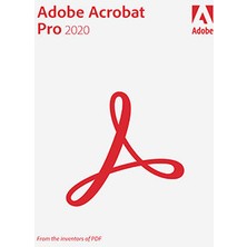 Adobe Acrobat Pro Dc 2020 Dijital Lisans - Ömür Boyu