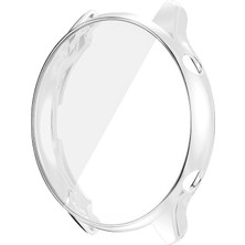 Markacase Amazfit GTR 2 - Gtr 2e İçin Tam Kaplama Silikon Kılıf Şeffaf