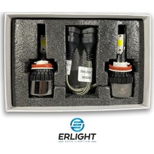 Auto Ampulance Erlıght General Seri H11 LED Xenon Beyaz Far Şimşek Etkili LED Far