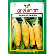 Arzuman Küçük Çiftlik Tatlı Mısır Tohumu 25 gr Hibrit Şeker Mısır