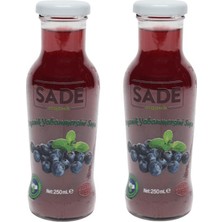 Sade Organik Yaban Mersini Suyu 2X250 ml