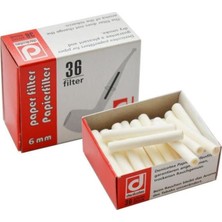 Denicotea 10146 Pipo Filtresi 6 mm 36 Adet