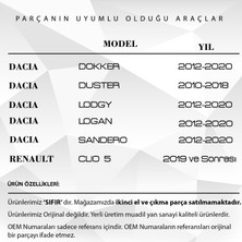 Alpha Auto Part Dacia Dokker,duster,logan,lodgy,sandero,clio İçin Pedal Lastiği