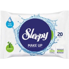 Sleepy Make Up Makyaj Temizleme Mendili 3 x 20'li Paket