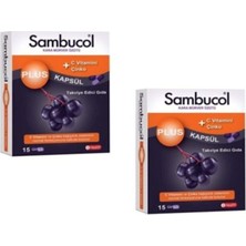 Sambucol Plus Kapsül 15 Adet 2 Adet