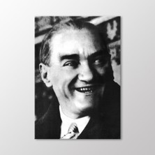 Arty Tablo Atatürk Gülerken Tablo