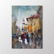 Arty Tablo Suluboya Cadde Tablo