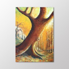Arty Tablo Sarı Hüzün Tablo