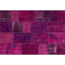 Allmode Patchwork Sbt2 Purple 170X240CM 4.08M2 Patchwork Halı