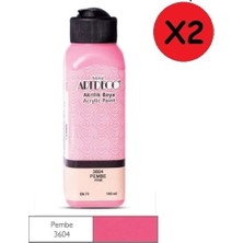 Artdeco Akrilik Boya 140 ml Pembe 2 Adet