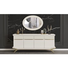 Clara Ekru Gold Konsol