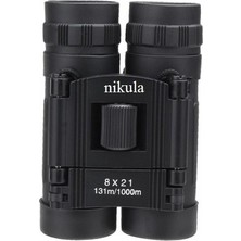 nikula 8X21 Kauçuk Kaplama Cep Boy Mini Dürbün