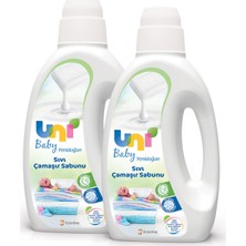 Uni Baby Yenidoğan Çamaşır Sabunu 1500 ml - 2 Adet Polipropilen Malzeme