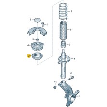 İlkay Otomotiv Golf Passat Polo Q3 Yeti Ön Amortisör Rulmanı [1K0412249B]