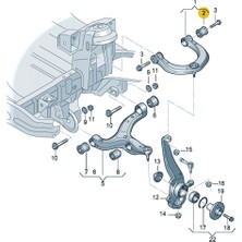 İlkay Otomotiv Amarok Ust Salıncak Burcu [2H0407077A]