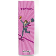 Chocolato Tebrikler 300 gr Bitter Fıstıklı Tablet Çikolata