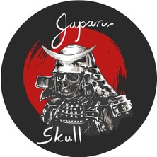 Sticker Atölyesi Samurai Kurukafa Sticker - 13017