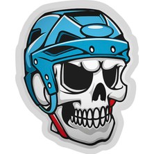 Sticker Atölyesi Kurukafa Skateboard Sticker - 13110