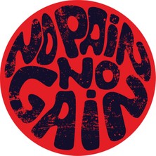 Sticker Atölyesi No Pain No Gain Sticker - 24104