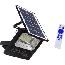 Cata Kumandalı Led Solar Güneş Panelli Projektör