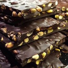 Chocolato Tebrikler 2 300 gr Bitter Fıstıklı Tablet Çikolata